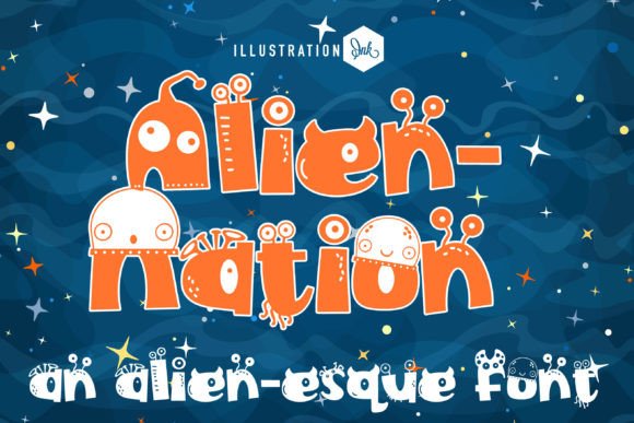 Alien-nation: The Quirky Display Font for Bold Campaigns