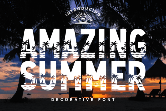 Amazing Summer Font for Vibrant Craft Designs