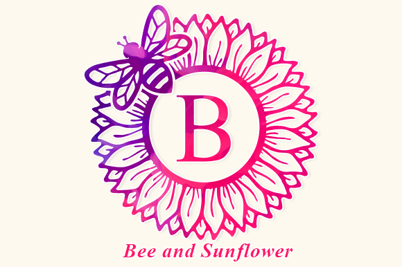 Bee and Sunflower Typeface for Digital Branding