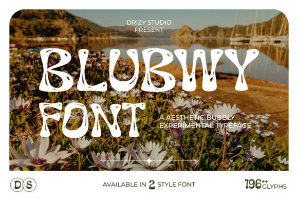 Blubwy Typeface for Playful Branding