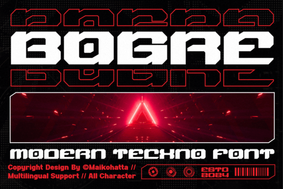 Bogre Font: Modern Tech Branding for Business