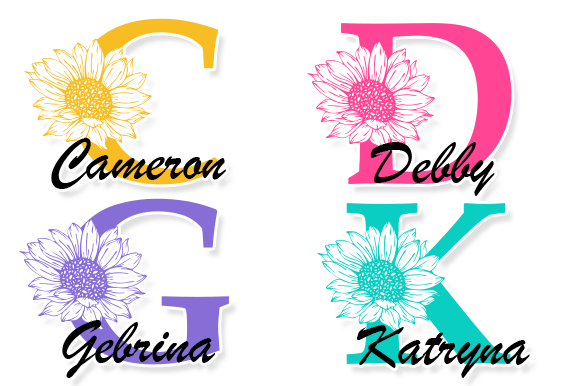 Cameron Monogram Font Review for Brand Designers