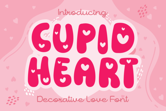 Cupid Heart Font: A Playful Editorial Typeface