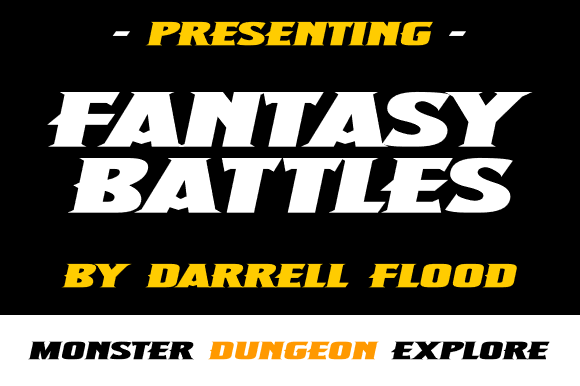 Fantasy Battles: A Sharp Spiked Typeface for Bold Campaigns