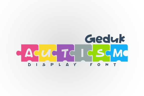 Geduk Autism Font for Digital Branding
