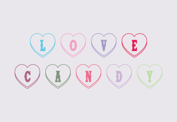 Love Candy Typeface for Sweet Branding
