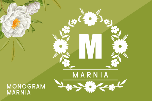 Marnia: The Organic Decorative Font for Makers