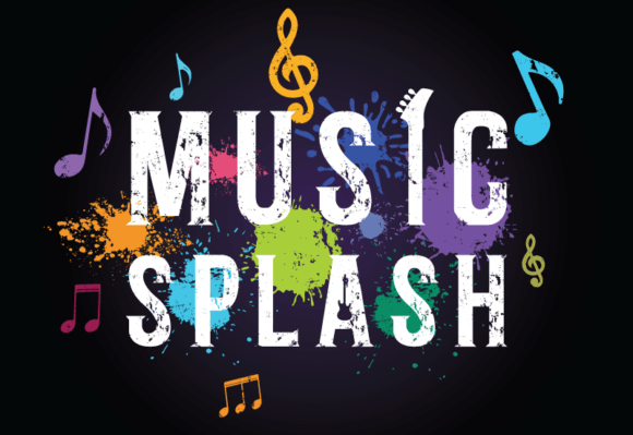 Music Splash Font for Handmade Branding