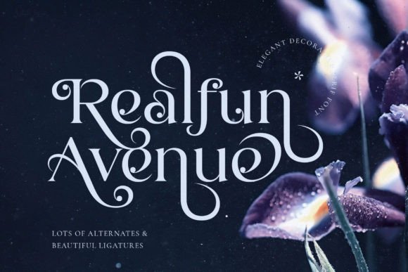 Realfun Avenue Font for Bold Campaign Design