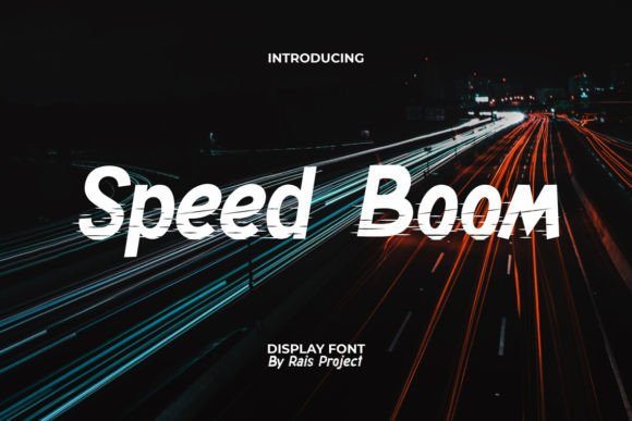 Speed Boom Font: A Bold Typeface for Modern Brands