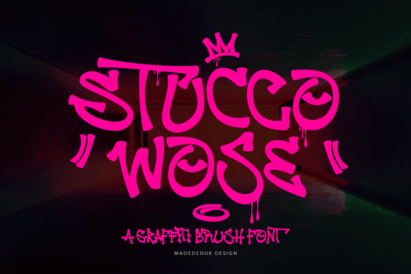 Stucco Wose: A Graffiti Typeface for Digital Design